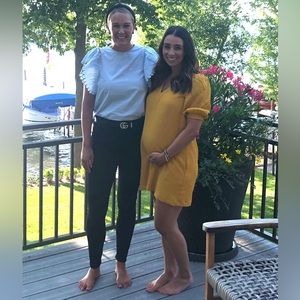 BB Dakota Yellow Shift Dress